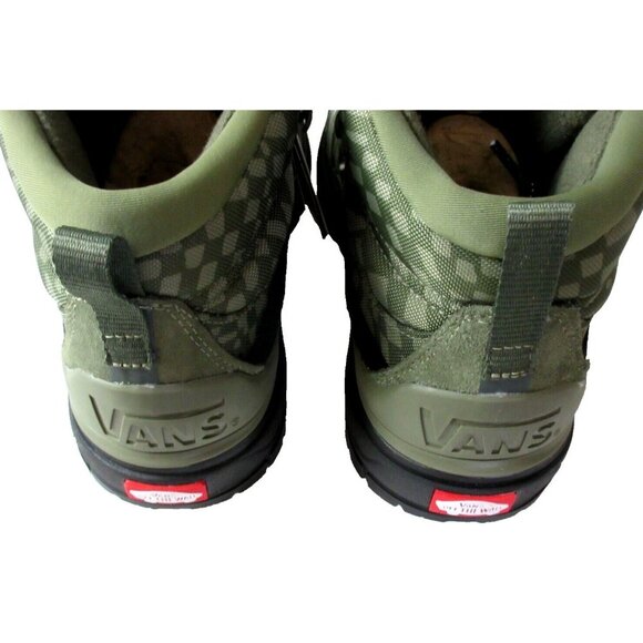 Vans Women's Ultrarange Exo MTE-2 Grape Green Warped Check Waterproof Size 8.5 - Picture 5 of 6